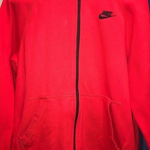 Red Nike sweater